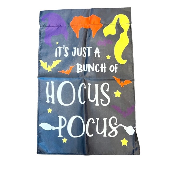Holiday Hocus Pocus Yard Lawn Flag New Its Just A Bunch Of Hocus
